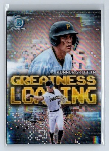 2025 Bowman Chrome Konnor Griffin (RC) Greatness Loading Pirates