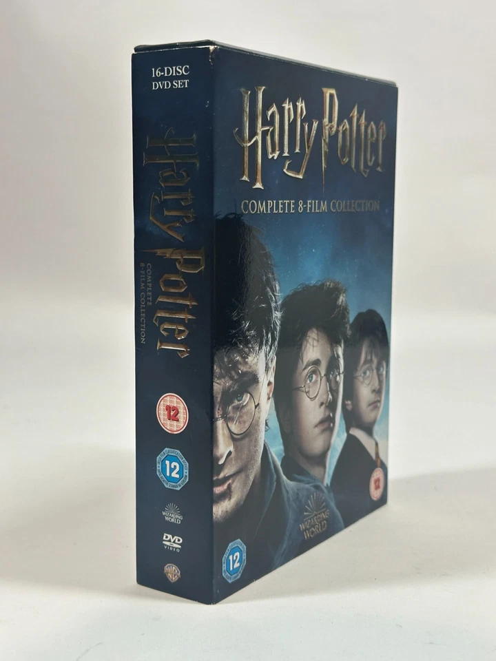Harry Potter Collection Years 1-8 16X DISC Complete 8 Film DVD box set Freepost. - Image 4 of 4