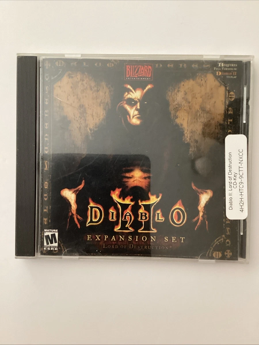Diablo 2 Lord Of Destruction for sale | eBay