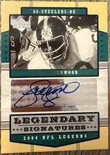 2004 Upper Deck Legends L.C. GREENWOOD Autogr...