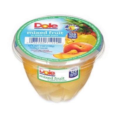 Green Rabbit 20902549 7 oz Cup Mixed Fruit - Peaches/Pears/Pineapple (12/CT) New