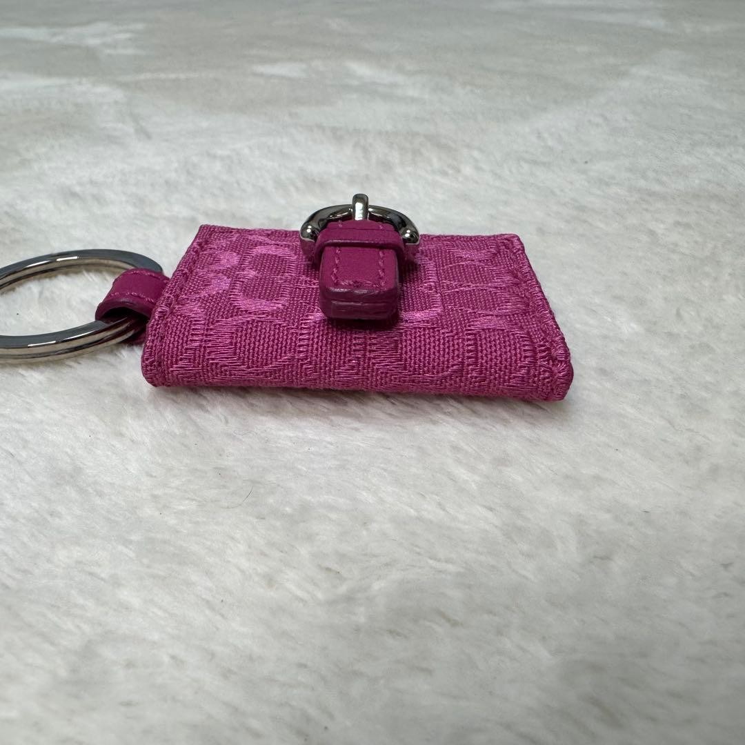 Beautiful Item ☆ Coach Signature Picture Frame Bag Charm Pink | eBay