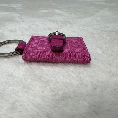 Beautiful Item ☆ Coach Signature Picture Frame Bag Charm Pink | eBay