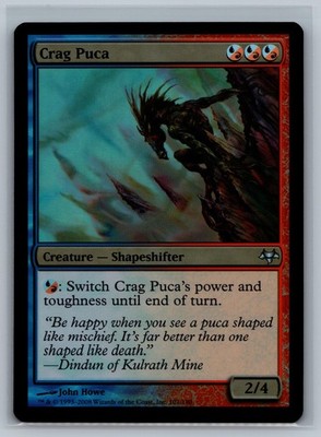Magic The Gathering Eventide Crag Puca #101/180 Foil MTG TCG CCG