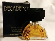 VINTAGE Decadence by Parlux for Women 1.0 oz EDT Spray DISCONTINUED FORMULA