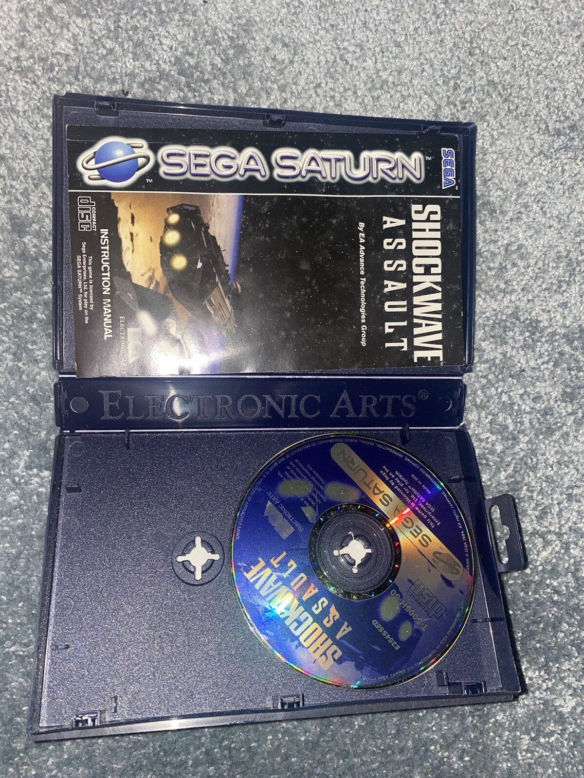 Jeu PlayStation 1 Shockwave Assault, Complet CIB, PAL, 1995, Electronic Arts
