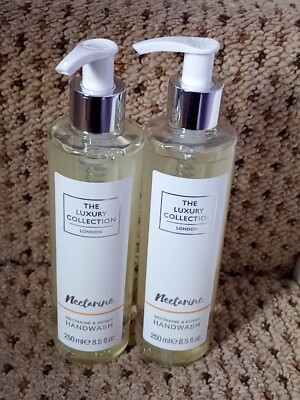 2 x Lidl '' Luxury Collection'' NEKTARINE & HONIG Handwäsche je 250 ml 