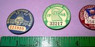Lot of 9 Vintage Minnesota Licensed Chauffeur Buttons — photo 2