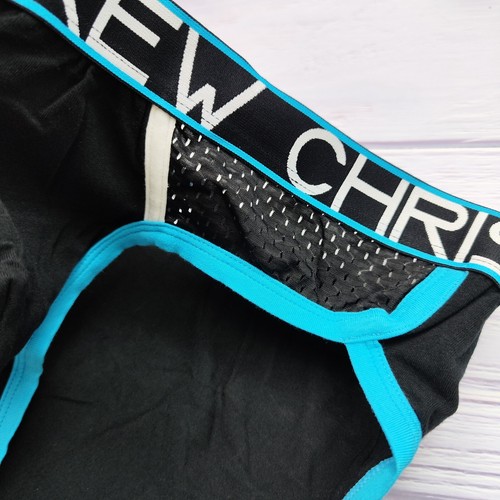 Andrew Christian Sexy Men Underwear Retro Almost Naked Brief, Black, X-Large - Picture 5 of 8