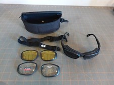 Birdz Eyewear Falcon Motorcycle Eyewear Goggles w/ Interchangeable lenses