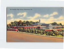 Postcard The Handley High School Winchester Virginia USA