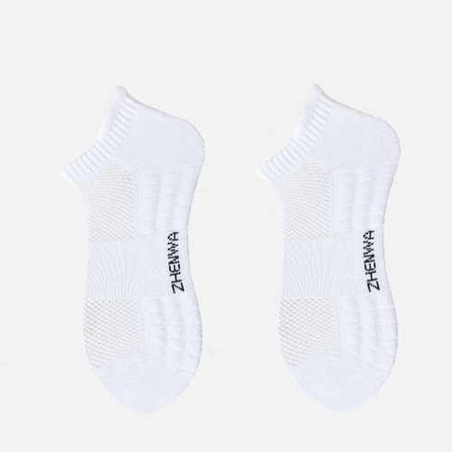 3Pairs Mens Towel Bottom Cotton Sports Ankle Athletic Socks Low Cut Socks Summ ☊ - Picture 11 of 22
