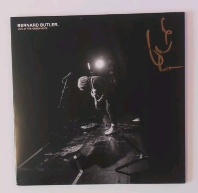 Bernard Butler live at green note Vinyl 10inch - Signed