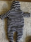 Baby Gap  3-6 Months Puffer Primaloft Snowsuit Hooded W/Ears — photo 2