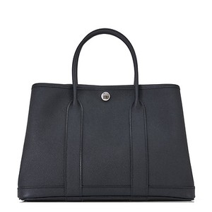 Hermes Black Epsom TPM Garden Party 