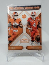 2018 Contenders Draft DEON CAIN & DESHAUN WATSON Collegiate Connections #11 B4D