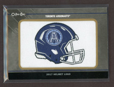2017 Upper Deck CFL O-Pee-Chee Team Logo Patches #TL70 Toronto Argonauts  *25297