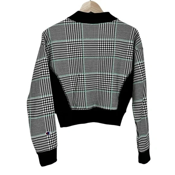 Champion white top cropped sweater