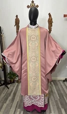 ROSE CHASUBLE + STOLE ROSE000