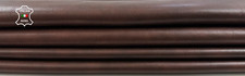 REDWOOD BROWN FOGGY DISTRESSED ROUGH Goatskin leather 2 skins 8 sqf 1.0mm C3166