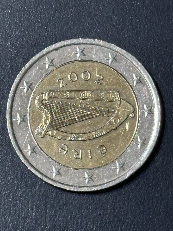 MONEDA DE 2 EUROS IRLANDA 2002, ARPA CELTA"" Foto 2 de 4