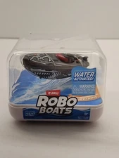 Zuru Robo Alive Series 1 Robotic Boats Shark Boat Gray