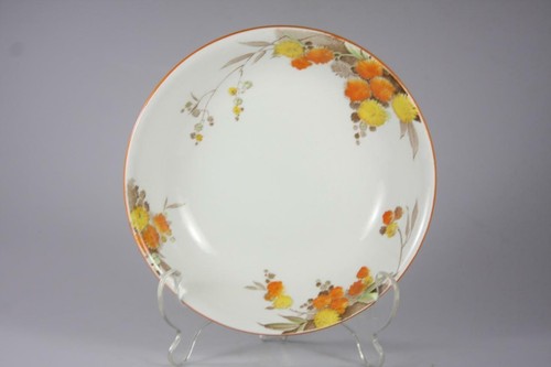 SHELLEY ART DECO FLORAL ACACIA PATTERN FINE BONE CHINA BOWL - Foto 2 di 7