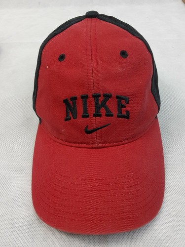 NIKE Swoosh Two Color Baseball Hat Red 