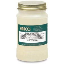 Gum Solution for Glazes Improves Brushability Slows Drying Time Non Toxic 8oz