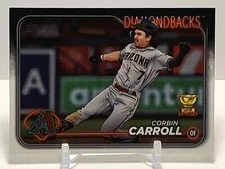 2024 Topps Corbin Carroll Rookie Cup Arizona Diamondbacks #156