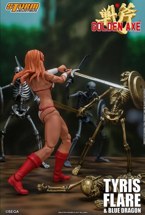 ストーミーテンペストphicen Storm Collectibles Tyris Flare & Blue Dragon 