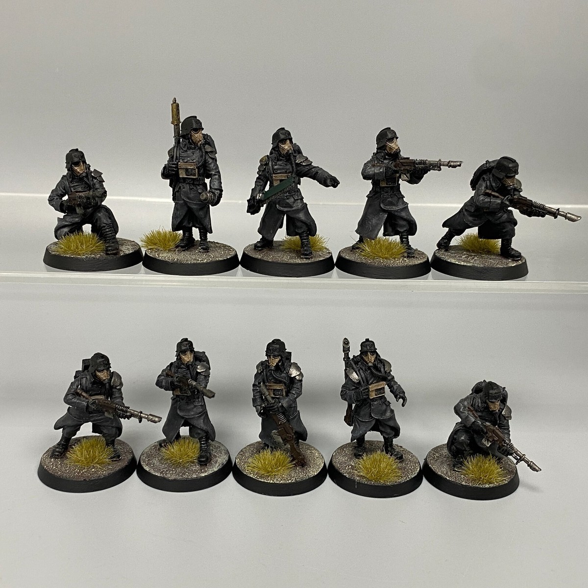 ForgeWorld Dethkorps of krieg 19点セット販売 DEATH KORPS OF KRIEG INFANTRY SQUAD FORGE WORLD WARHAMMER 40,000