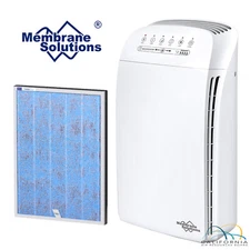 Home True HEPA Air Purifier Large Room Air Filters for Allergies Smoke Mold Odor