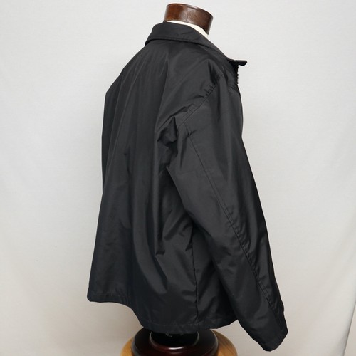 BOSTON OUTFITTERS mens jacket s M, charcoal dark gray, zipper front, windbreaker - Picture 3 of 12