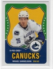 Mikael Samuelsson 10-11 O-Pee-Chee OPC Retro #322 Vancouver Canucks