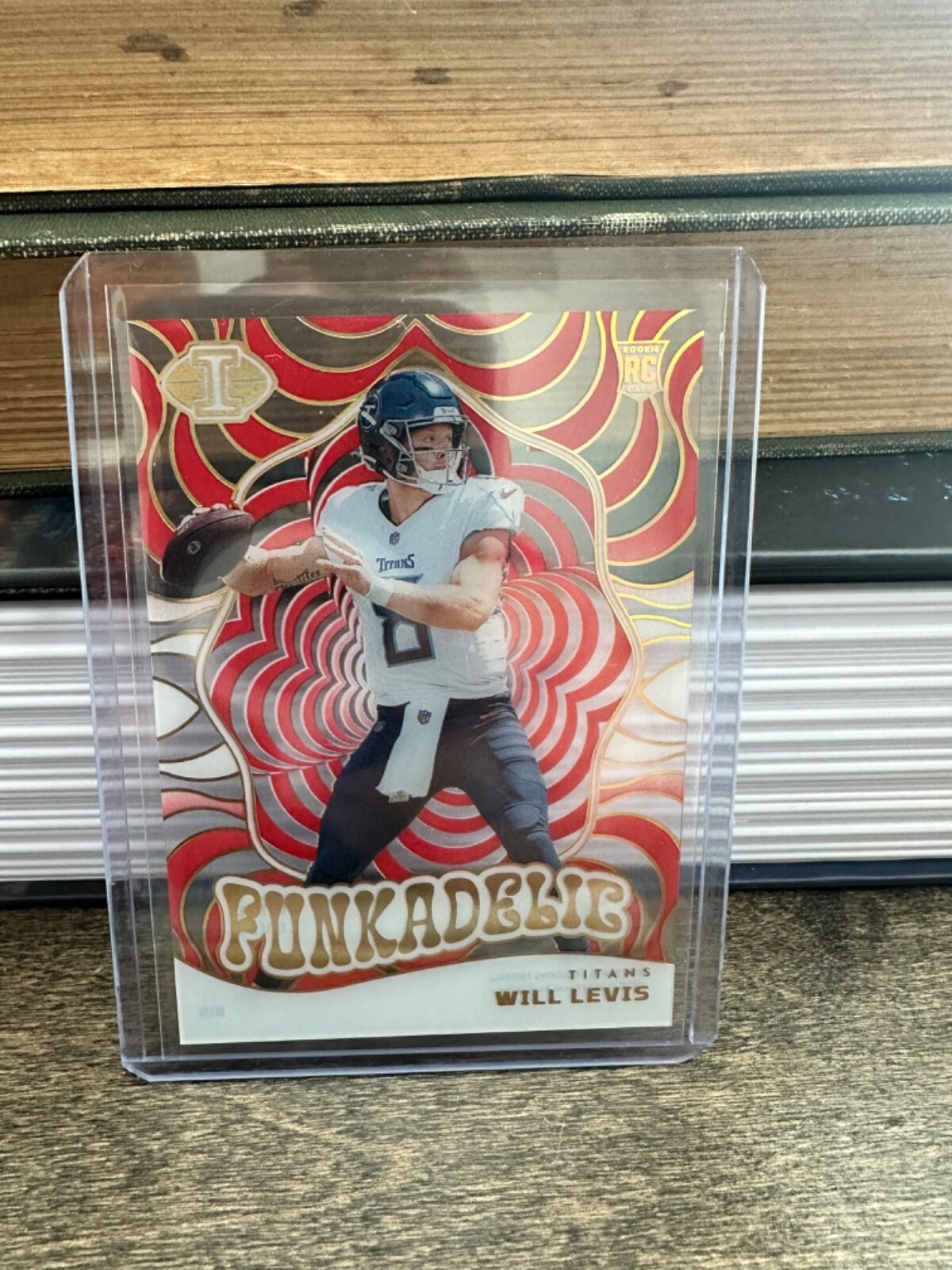 2023 Panini Illusions - Funkadelic Red #19 Will Levis 109/199 (RC)