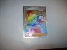 Pokemon Battle Styles Full Art Rainbow Bruno 172/163 Secret Holo Free Shipping on eBay