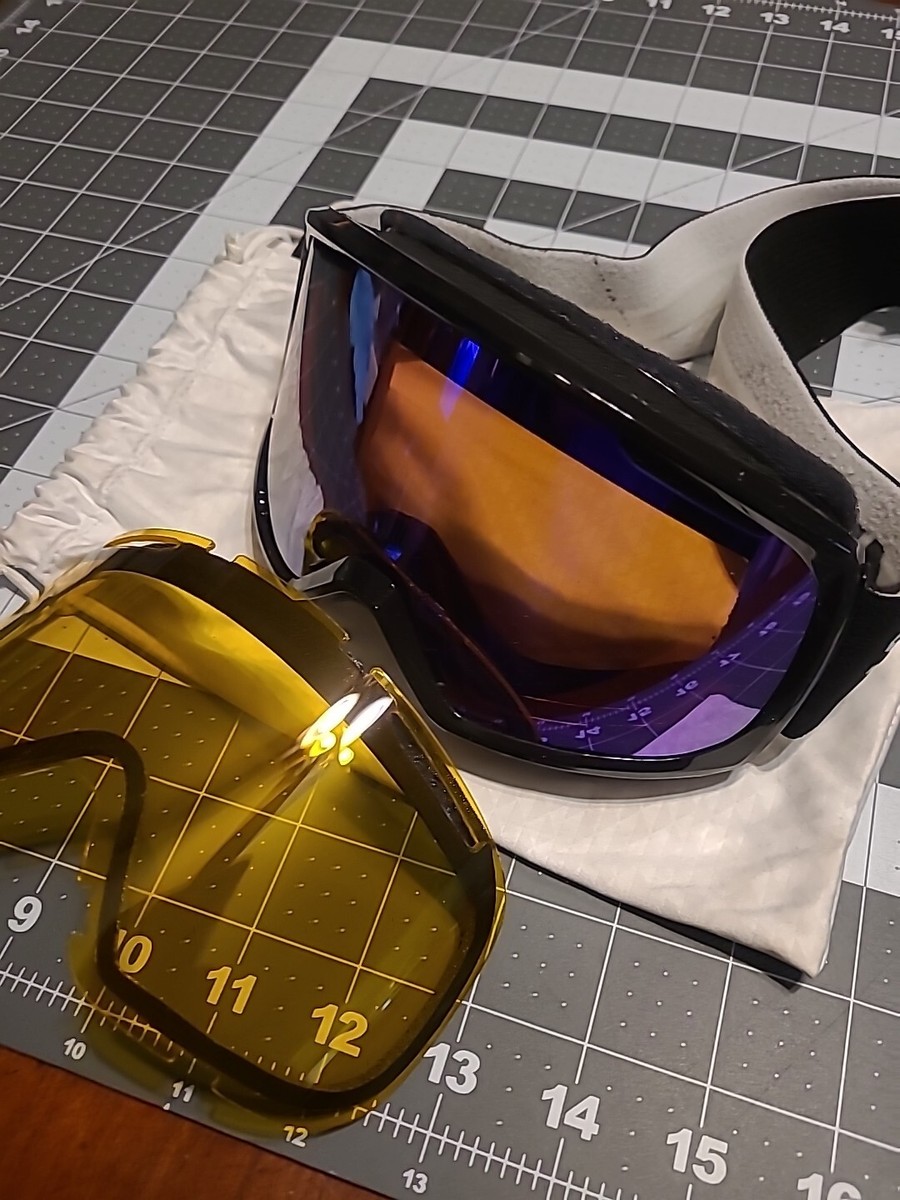 Smith Riot - Snow goggles - Black / Violet Mirror | eBay display picture 3