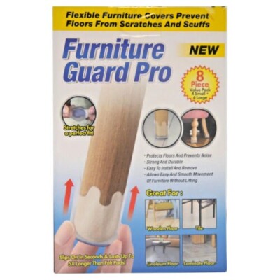 2 Pk. Pinnacle Brands Furniture Guard Pro 8 pc Value Pack