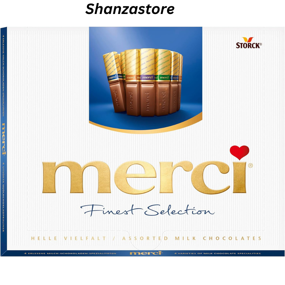 Merci Finest Milk Chocolate Box, 250g(Pack of 1)| UK Free Dispatch
