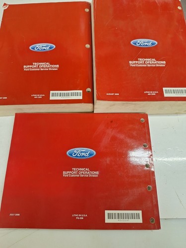 2007 Ford Mustang Service Workshop Repair Manual Vol.1 & 2 + Wiring Diagrams Set - Picture 6 of 6