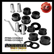Powerflex Black Rr Arm Out Adj,In Adj Bushes For VW T5 Transporter + 4WD (03-15)