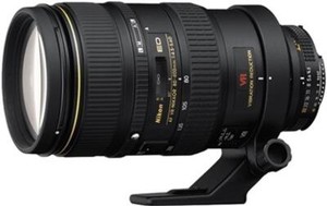 Nikon AF 80-400mm f/4.5-5.6D ED VR Lens Photography Camera Lens