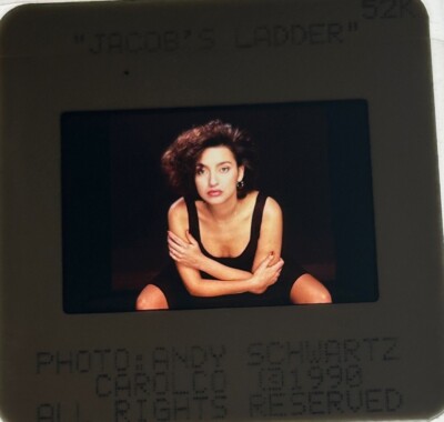 JACOBS'S LADDER Movie Promotional 35mm Slide Elizabeth Peña - FREE US SHIPPING