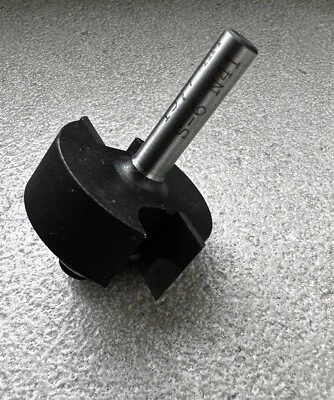 KWO / LEITZ HM HW Oberfräser Falzfräser mit Kugellager 31,7 x 13 mm Schaft 6 mm Z. 2