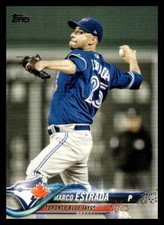 2018 Topps  Marco Estrada #528 Toronto Blue Jays Baseball Card