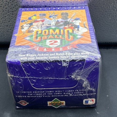 Cómic Ball 1991 cubierta superior serie 2 caja sellada de fábrica - 36 paquetes - Imagen 2 de 3