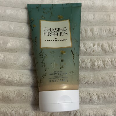 Bath & Body Works Body Scrub CHASING FIREFLIES  8 Oz Sulfate/Paraben Free Sealed