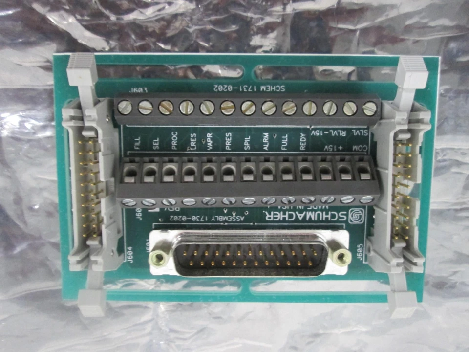 Schumacher, 1730-0202, Breakout Transfill PCB Assy, usado Foto 3 de 4