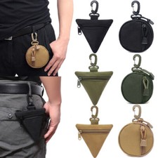 Tactical EDC Pouch Key Wallet Men Coin Purses Pouch Bag Keychain Zipper Pocket